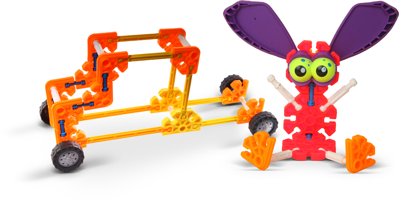 Children working together to build